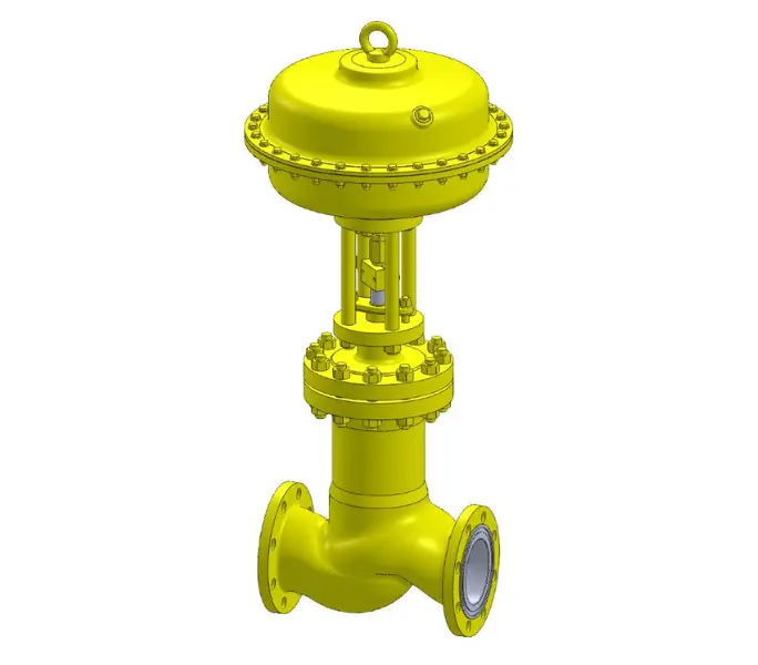 Phoenix 350EC16-17 Euro Chlor approved pneumatic bellows sealed chlorine shut-off valve Class 300